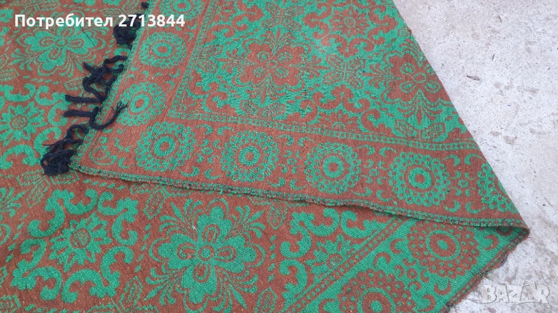 Ръчно тъкан старинен килим, снимка 1