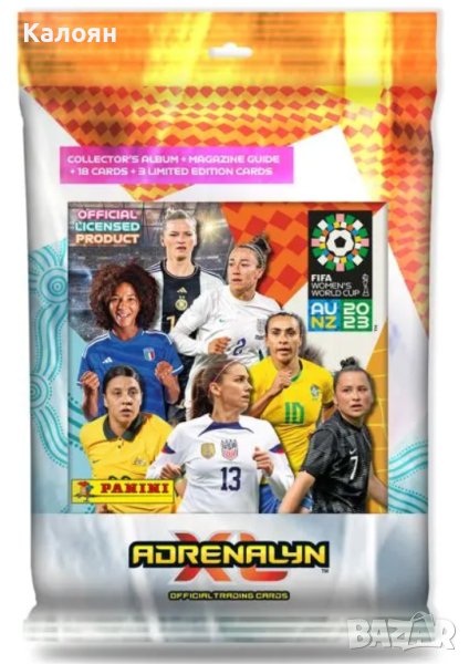 Албум за карти Panini FIFA Women's World Cup 2023. Adrenalyn XL, снимка 1