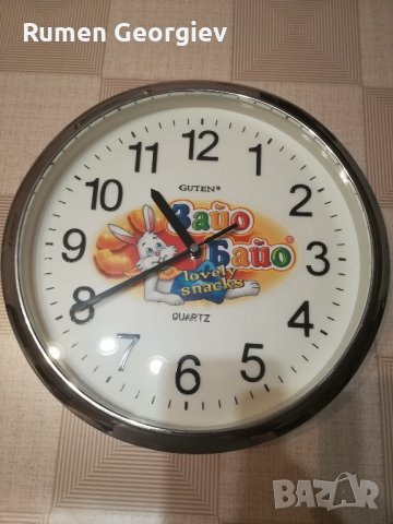 Два броя стенни часовници. , снимка 3 - Стенни часовници - 44448244