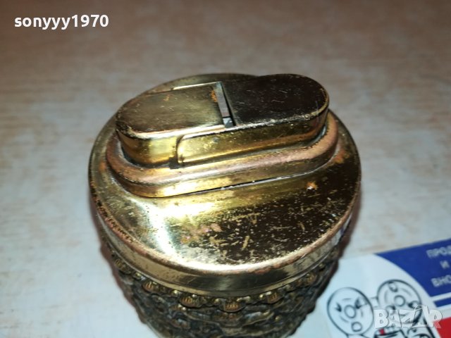 ЗАПАЛКА ОТ ФРАНЦИЯ-ЦВЯТ ЗЛАТО 2507231022, снимка 9 - Антикварни и старинни предмети - 41650957