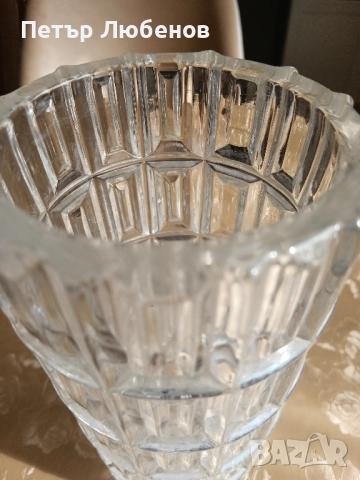 кристални вази , снимка 7 - Вази - 51965848