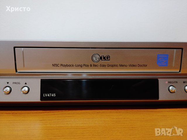 LG LV4745 HI-FI STEREO VHS, снимка 4 - Плейъри, домашно кино, прожектори - 39238750