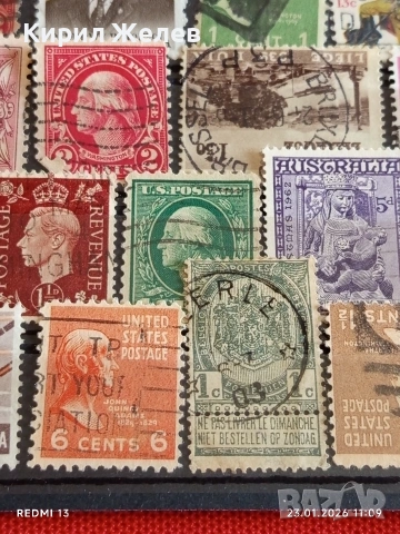 Стари пощенски марки от цял свят смесени ЛИЧНОСТИ за КОЛЕКЦИЯ 51951, снимка 6 - Филателия - 53197842