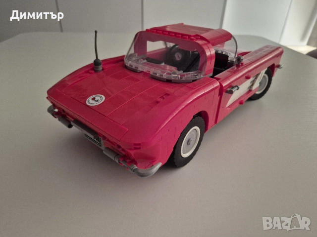 MOC / реплика на 10321 Corvette 1961, снимка 2 - Конструктори - 52735372