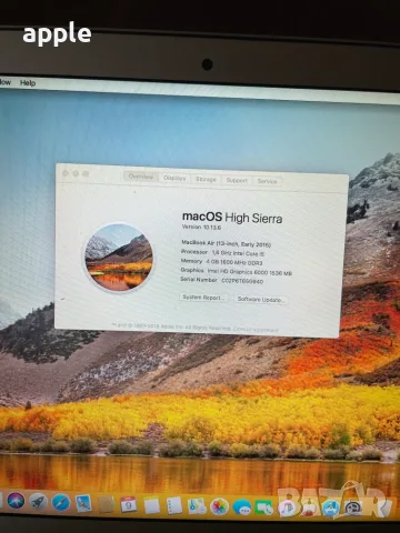 13" Core i5 MacBook Air А1466 (2015)-На части