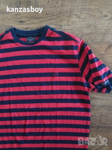 paul and shark - страхотна мъжка тениска КАТО НОВА, снимка 3 - Тениски - 41612311