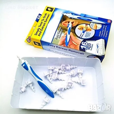 Smart Swab - тампон за почистване на уши с 16 резервни глави - TV21, снимка 3 - Други стоки за дома - 48836503