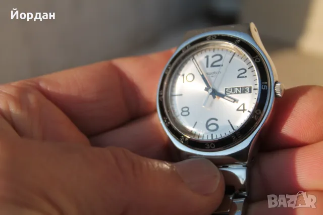 Швейцарски мъжки часовник ''SWATCH'', снимка 16 - Мъжки - 48967674