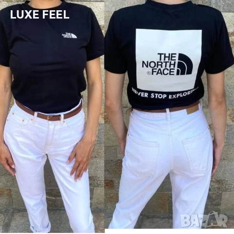 Дамски Памучни Тениски ⚜️⚜️The North Face Nike , снимка 9 - Тениски - 52621207