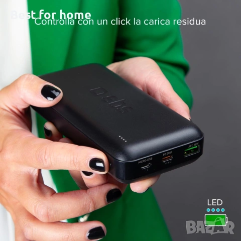 SBS PowerBank 20K FAST, 20W Power Delivery, 20000mAh, Външна батерия с бързо зареждане, снимка 4 - Оригинални батерии - 53697442