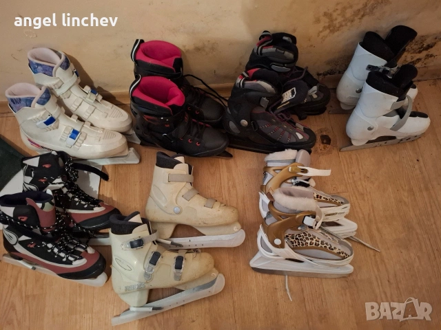 зимни спортни стоки, кънки за лед и нещо ново , снимка 2 - Ролери, кънки - 53660202