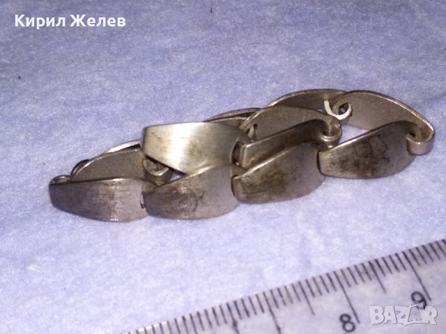 КРАСИВА ДИЗАЙНЕРСКА МАРКОВА ФЕШЪН АРТ СРЕБЪРНА ГРИВНА СРЕБРО 925 ЧАСТ от КОМПЛЕКТ 38685, снимка 17 - Гривни - 41741052