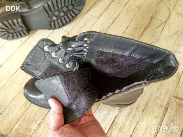 Дамски обувки-лек кубинки модел Mat Star, снимка 8 - Дамски боти - 41818456
