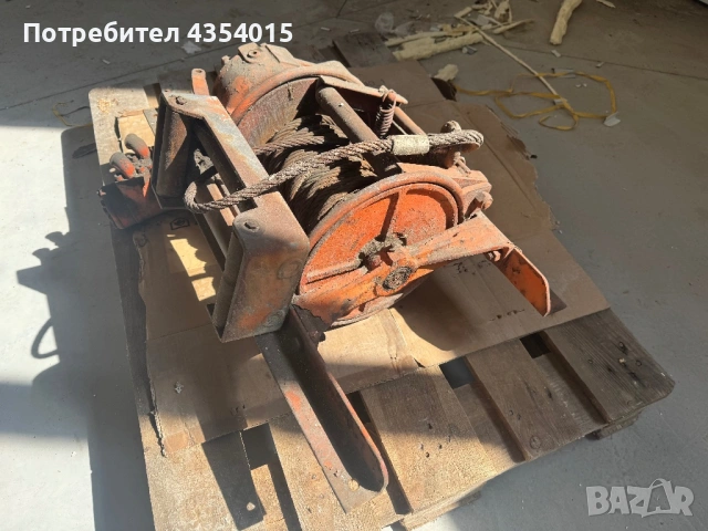 Хидравлична лебедка, снимка 3 - Други машини и части - 53857047