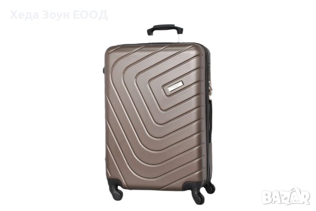 Куфар ABS среден 65 х 44 х 27см Черен/Син/Кафяв/Бордо, снимка 4 - Куфари - 40852545