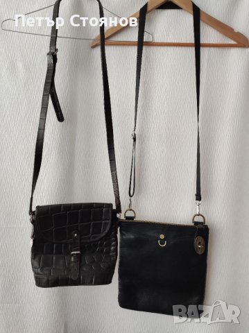 Две страхотни дамски чанти от естествена кожа Mulberry