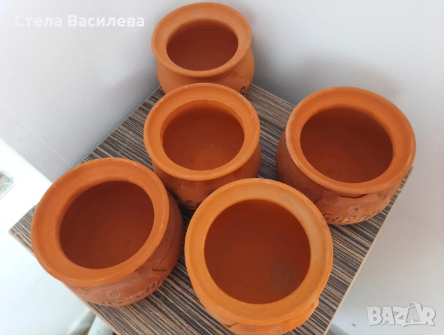 Керамични кашпи - гърненца , снимка 2 - Саксии и кашпи - 53665466