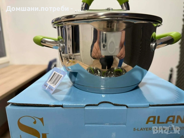 Комплект тенджери + кухненски прибори от 11 части, снимка 4 - Съдове за готвене - 53415942