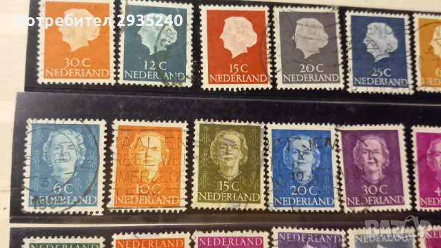 Пощенски марки - Nederland, снимка 2 - Филателия - 48542851