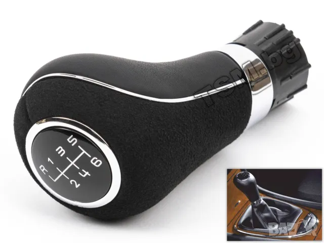 АЛКАНТАРА КОЖЕНА ТОПКА за СКОРОСТЕН ЛОСТ за MERCEDES W203 W204 W211 W212 GLK CLK SLC SLK МЕРЦЕДЕС, снимка 9 - Аксесоари и консумативи - 49889164