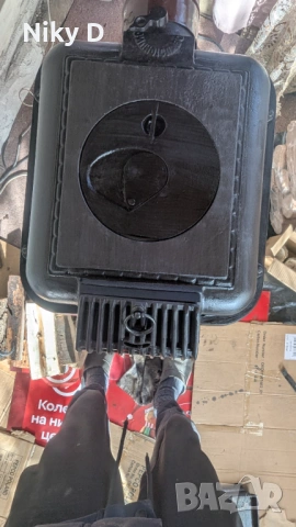 Стара антична печка, снимка 8 - Други ценни предмети - 53532195