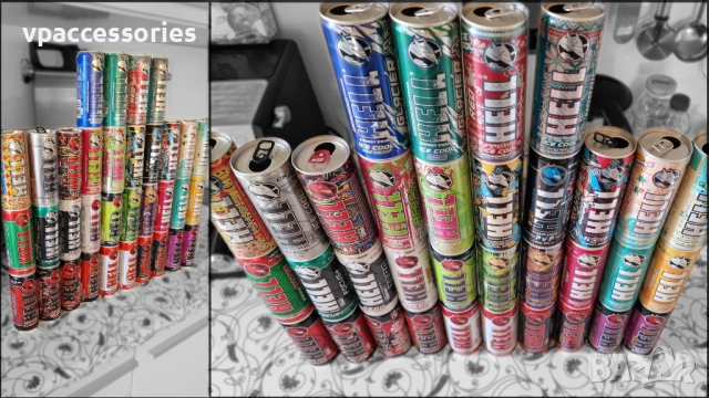 Колекция 34 бр. празни кенчета Hell Energy Drink 250 мл., снимка 4 - Колекции - 51452885