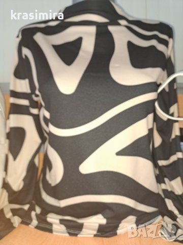 Нови блузки в три десена , снимка 7 - Блузи с дълъг ръкав и пуловери - 42449263