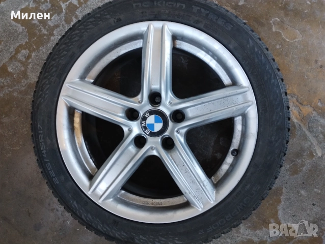 4 бр. Зимни гуми с джанти за БМВ е90, снимка 5 - Гуми и джанти - 52181355