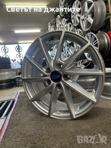 Джанти 17 цола 5x114.3 Subaru , снимка 6 - Гуми и джанти - 52961962