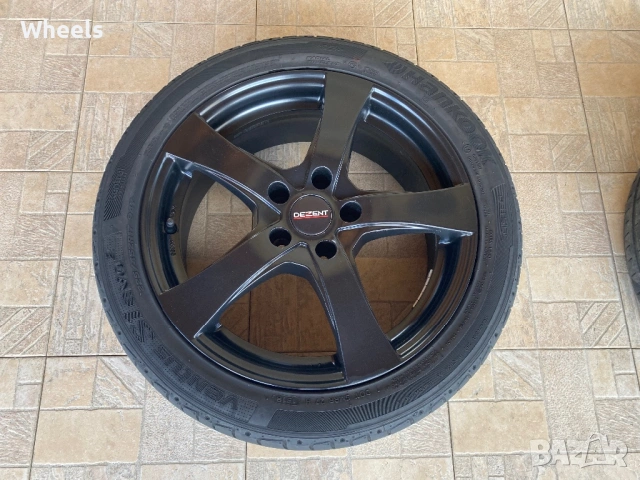 17" 5x112 Dezent RE - Vw Audi Skoda Seat Bmw Mercedes , снимка 3 - Гуми и джанти - 53735025