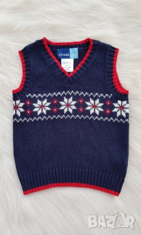 Пуловер без ръкав 18-24 месеца, снимка 3 - Бебешки блузки - 34731214