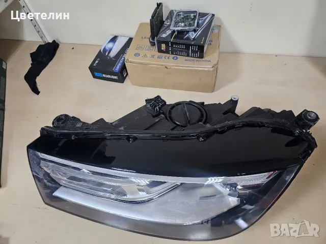 Ляв фар Audi Q5 lqv far ауди кю5, снимка 4 - Части - 50292593