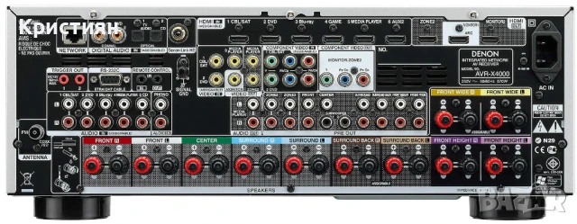 Продавам Ресивер DENON AVR X4000, снимка 2 - Ресийвъри, усилватели, смесителни пултове - 50582727