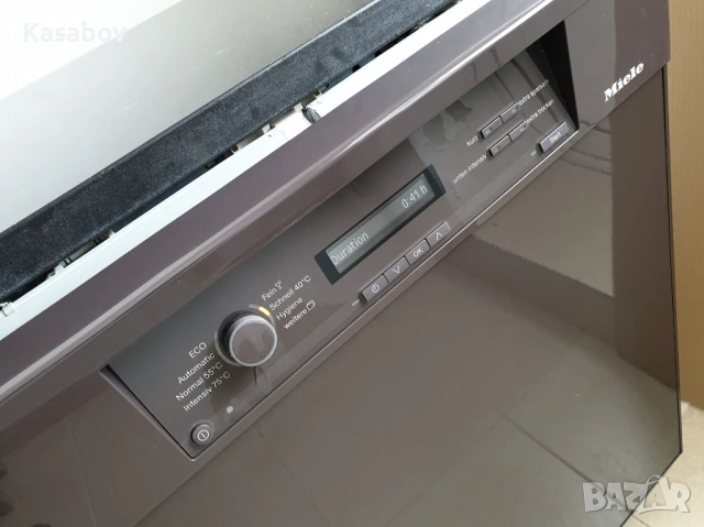 Съдомиялна Miele Кафява - LED - Auto Open - Частично Вграждане 60см, снимка 4 - Съдомиялни - 53776785