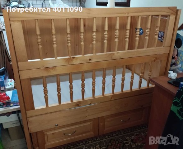 Детско легло, снимка 1 - Бебешки легла и матраци - 44487980