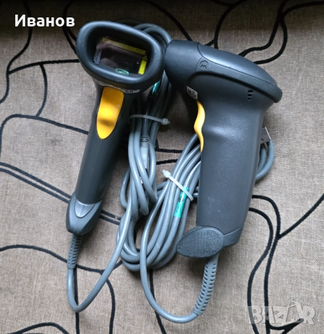 Баркод скенер Motorola Symbol LS2208 четец, 1D, 2бр., снимка 4 - Принтери, копири, скенери - 52866310