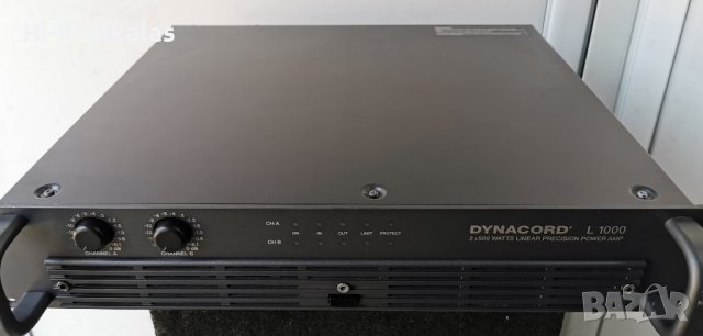 професионално стъпало усилвател DYNACORD L 1000 (made in GERMANY), снимка 2 - Ресийвъри, усилватели, смесителни пултове - 44416542