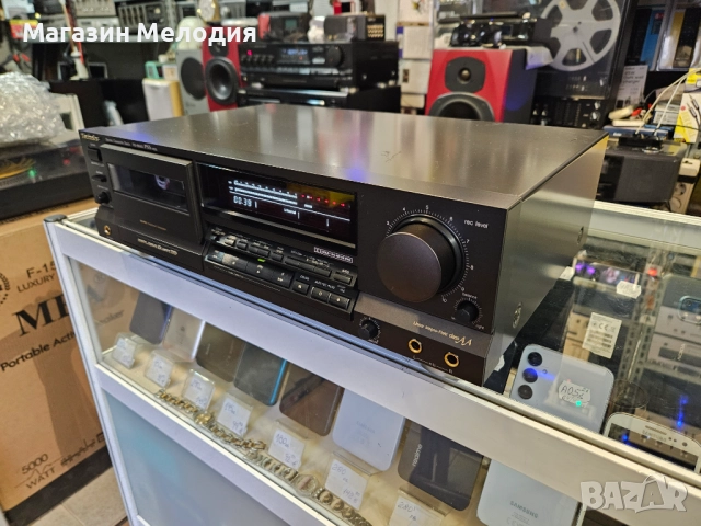 Касетен дек Technics RS-B665 Работи перфектно, използван е изключително малко, като нов е. Леки забе, снимка 9 - Декове - 51181554