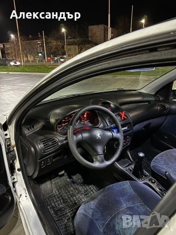 Peugeot 206 1.9D, снимка 6 - Автомобили и джипове - 53712343