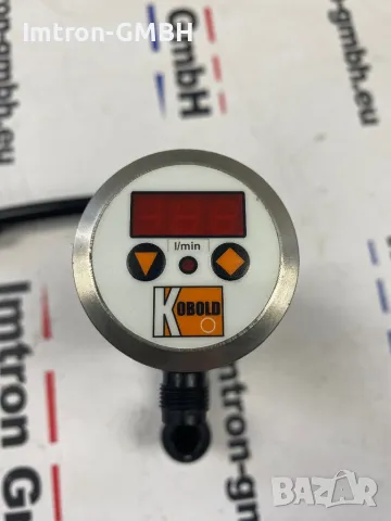 РАЗХОДОМЕР Kobold - DPM -1-5-30-G2-C34n  rotating vane flow LED ДИСПЛЕЙ 4-20ma, снимка 6 - Друга електроника - 47372601