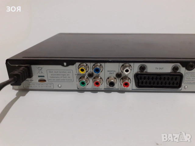 ДВД ,,PHILIPS,,отлично с ориг.дистанционно., снимка 3 - Плейъри, домашно кино, прожектори - 53578006