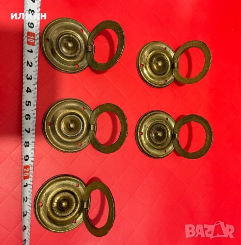 Бронзови апликации. Обков. , снимка 4 - Други ценни предмети - 53750010