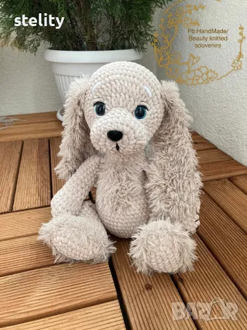 Плюшена играчка кученце, снимка 4 - Плюшени играчки - 48419711