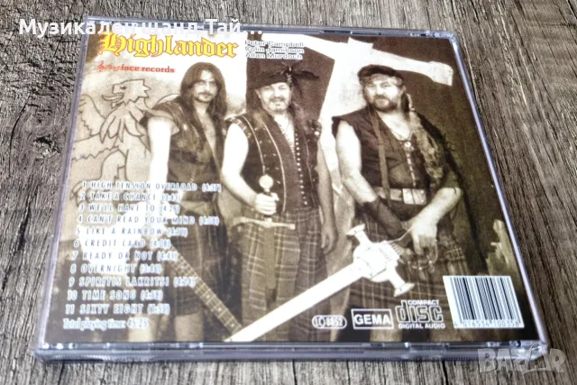 Компакт Дискове - Рок - Метъл: Highlander – The Overseas Project, снимка 2 - CD дискове - 56103892