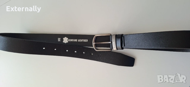 Мъжки колани от естествена кожа, снимка 2 - Колани - 53766678