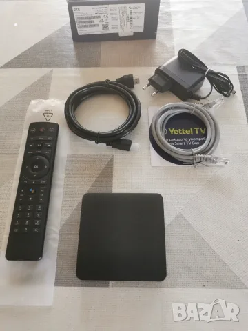 Yettel 4K Smart TV Box ZTE B866V2H01 – като нов, пълен комплект