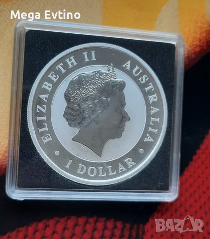 Инвестиционна сребърна монета 1 унция 1 Dollar - Elizabeth II, коала