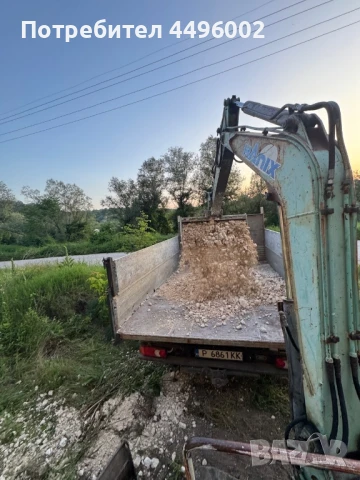 Услуги с мини багер и самосвал , снимка 1