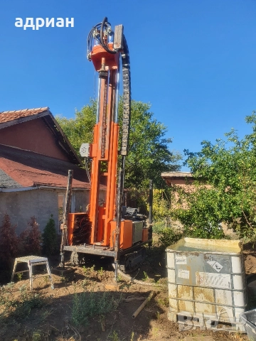 верижна самоходна сондажна машина, снимка 2 - Индустриална техника - 52630974