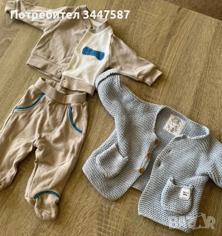 Дрешки за новородено 0-3 м, снимка 8 - Комплекти за бебе - 53800527